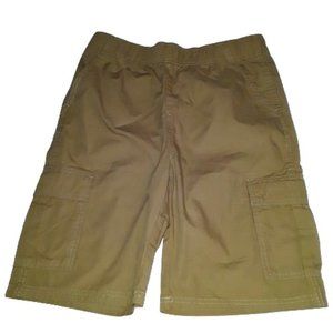 The Children’s Place Boys Pull On Cargo Shorts Color Flax Size 16 NWOT ripstop